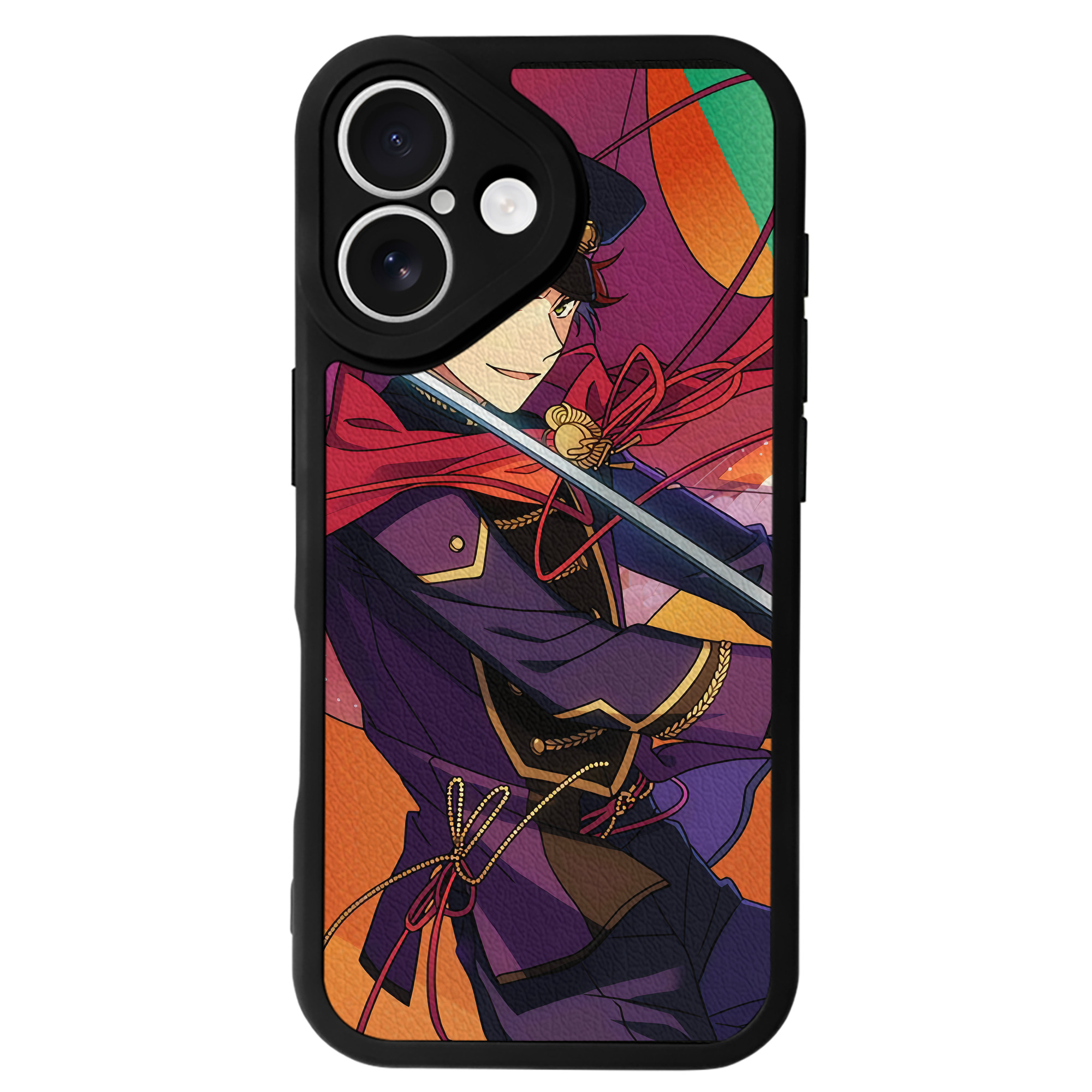 （画像用） あんさんぶるスターズ! Ensemble Stars 【iPhone 16シリーズ対応】シリコンスマホケース（レザー調） 材質：シリコン